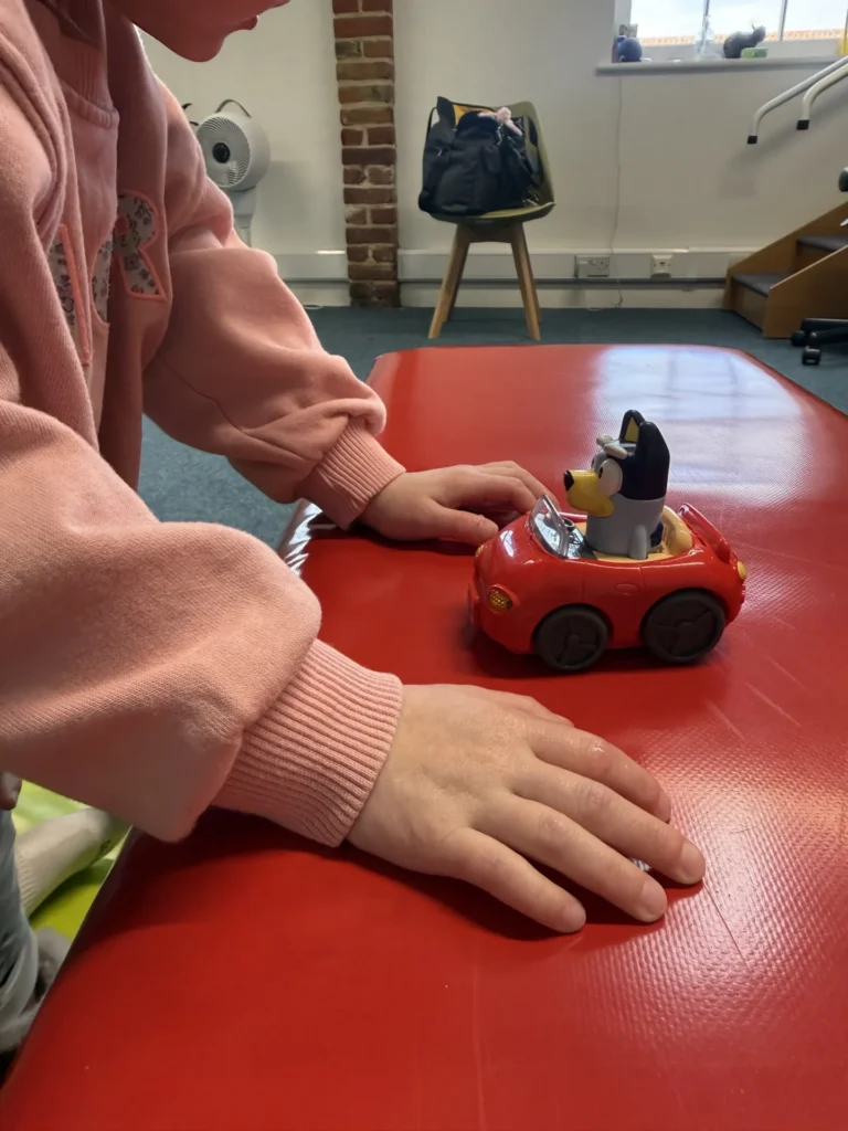 Hands on bench